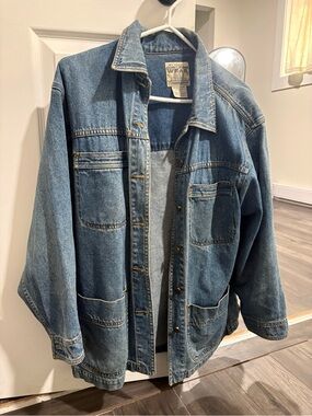 Vintage oversized jean jacket